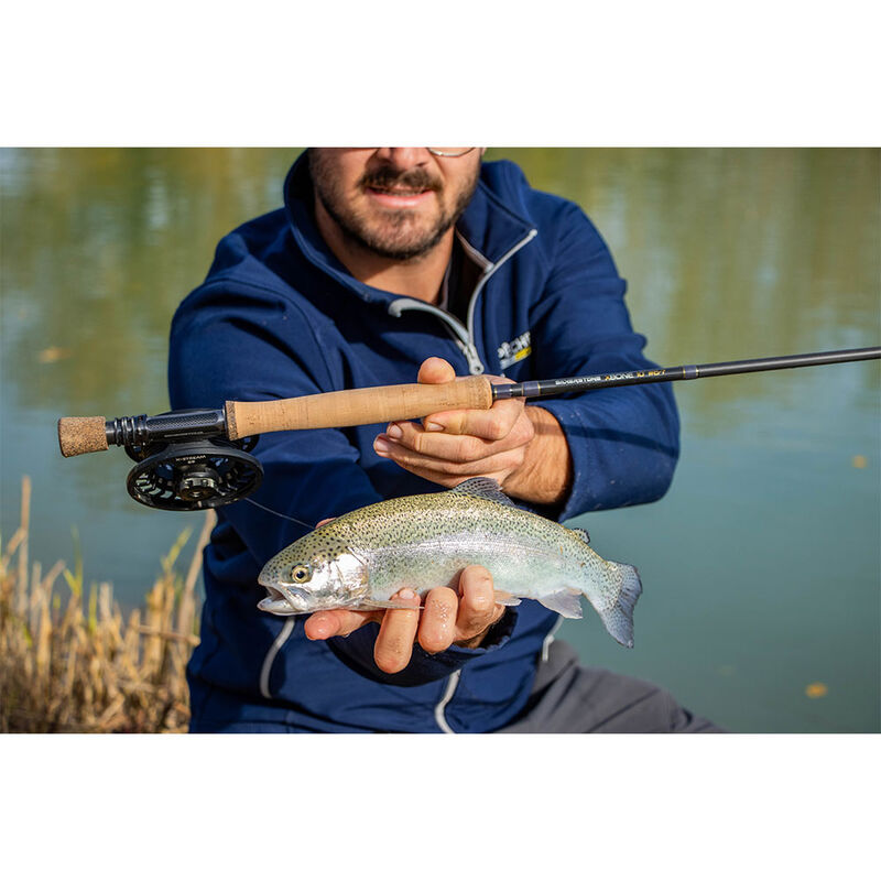 Canne Silver Stone Xbone 10' soie 6/7 4 brins - Cannes | Pacific P&ecirc;che