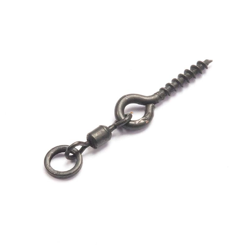 Vis &agrave; app&acirc;ts nash swivel bait screw (10 vis par pochette) - Accroche app&acirc;ts | Pacific P&ecirc;che