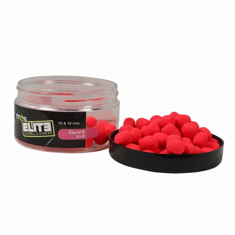 Dumbells Sinker Teos Elite 10/12mm Squid/Krill - Dumbells / Bouillettes | Pacific P&ecirc;che