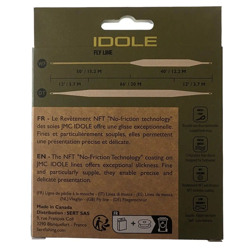 Soie JMC Idole WF 7F - Ivory - 27m - Flottantes | Pacific P&ecirc;che