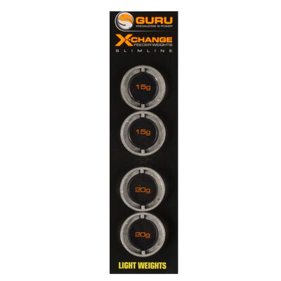 Plombs de rechange minis cages feeder x change slimline weitght guru - Cages | Pacific P&ecirc;che