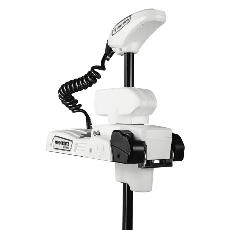 Moteur Avant Minn Kota RIPTIDE INSTINCT QUEST - BLANC - 90/115 lbs - 24/36V - 182 cm - Promo Minnkota | Pacific P&ecirc;che