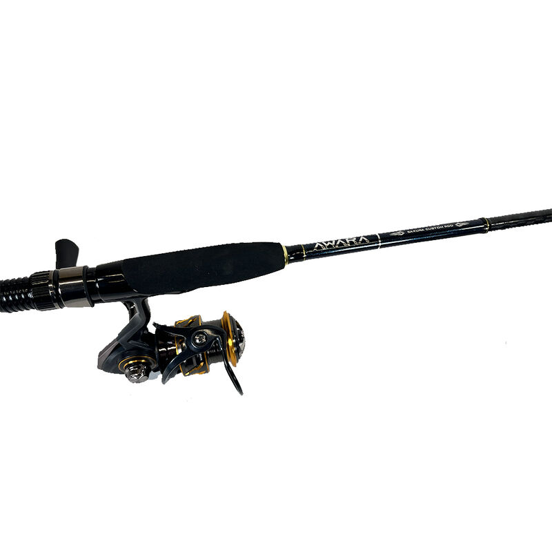 Ensemble Spinning Sakura Awara 702M 2.13m, 5-21g + Awara SR 2507Fd - Packs et ensembles | Pacific P&ecirc;che