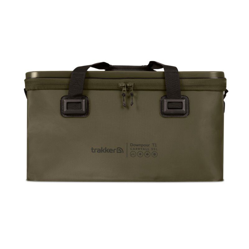 Carryall Trakker Downpour T1 XL 55L Green - Carryalls | Pacific P&ecirc;che