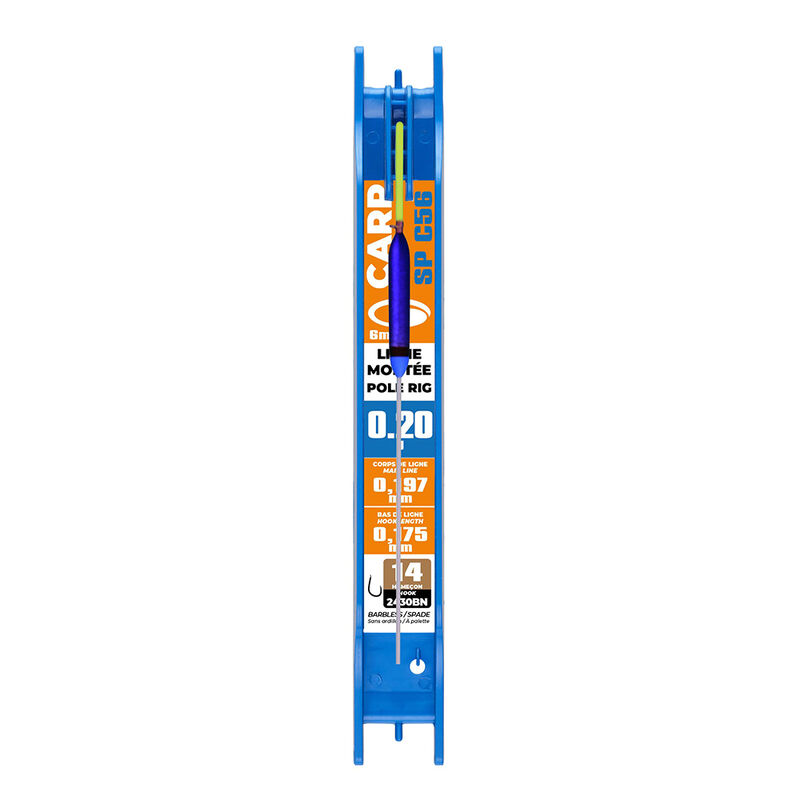 Ligne Mont&eacute;e Comp&eacute;tition GARBOLINO Flotteur SP C56 - Lignes Mont&eacute;es | Pacific P&ecirc;che