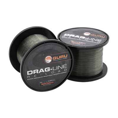 Bobine de 1000m Nylon Guru Drag Line - Nylons Feeder | Pacific P&ecirc;che