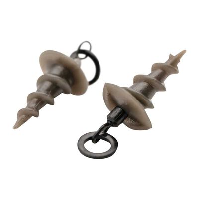 Emerillons micro ring swivel bait screw (x5) - Emerillons carpe | Pacific P&ecirc;che