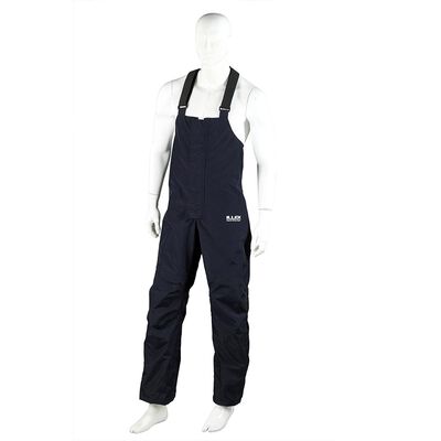 Salopette Rain Bib Black Illex - Salopettes | Pacific P&ecirc;che