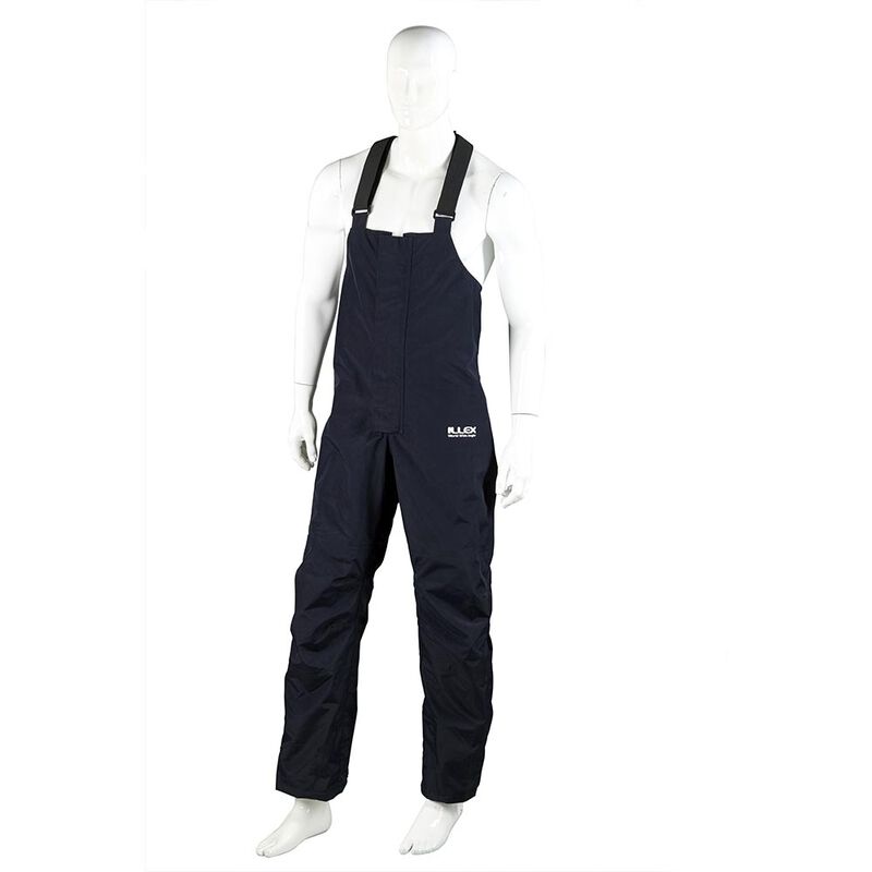 Salopette Rain Bib Black Illex - Salopettes | Pacific P&ecirc;che