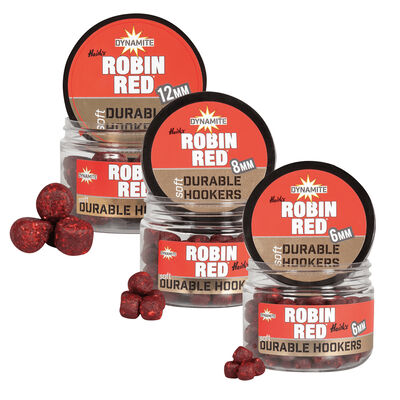 Pellets Mous DYNAMITE BAITS Robin Red Durable Hook Pellets - Pellets Mous | Pacific P&ecirc;che