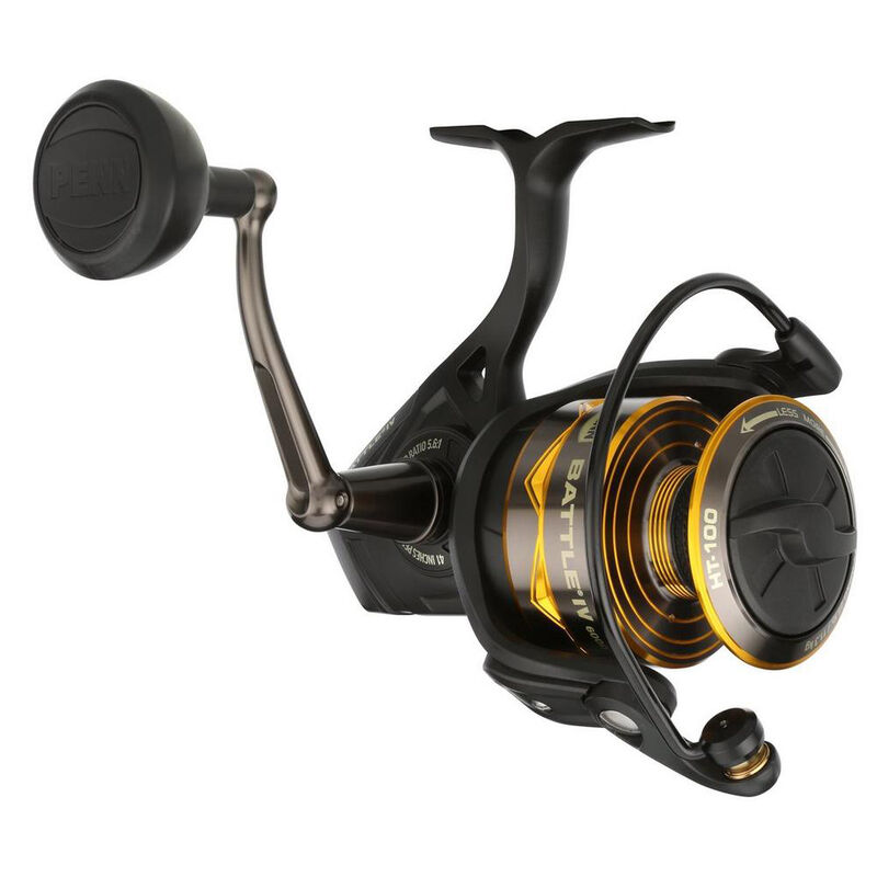 Moulinet Spinning PENN Battle IV 6000 - Moulinets tambour Fixe | Pacific P&ecirc;che