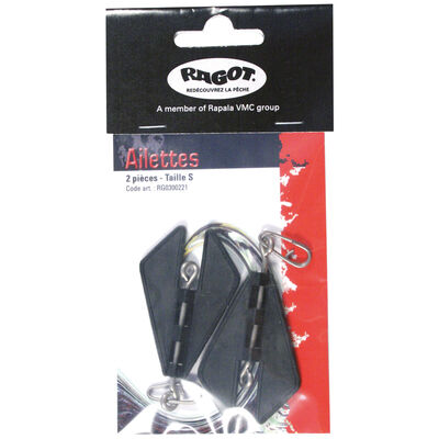 Ailettes Ragot (x2) - Surfcasting | Pacific P&ecirc;che