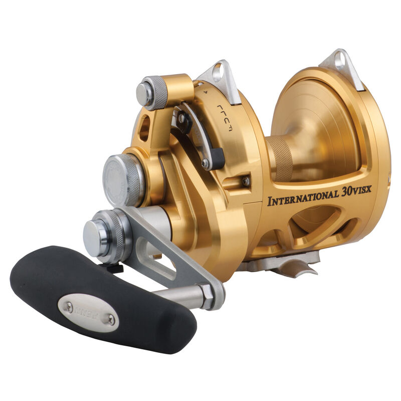 Moulinet tra&icirc;ne penn international 30 vi vsx s&eacute;rie gold - Moulinets tambour Tournant | Pacific P&ecirc;che