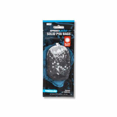 Sacs Solubles Nash Speedload PVA Bag Slow Melt - Sacs | Pacific P&ecirc;che