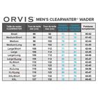 Waders respirant Orvis Clearwater - Respirant | Pacific P&ecirc;che
