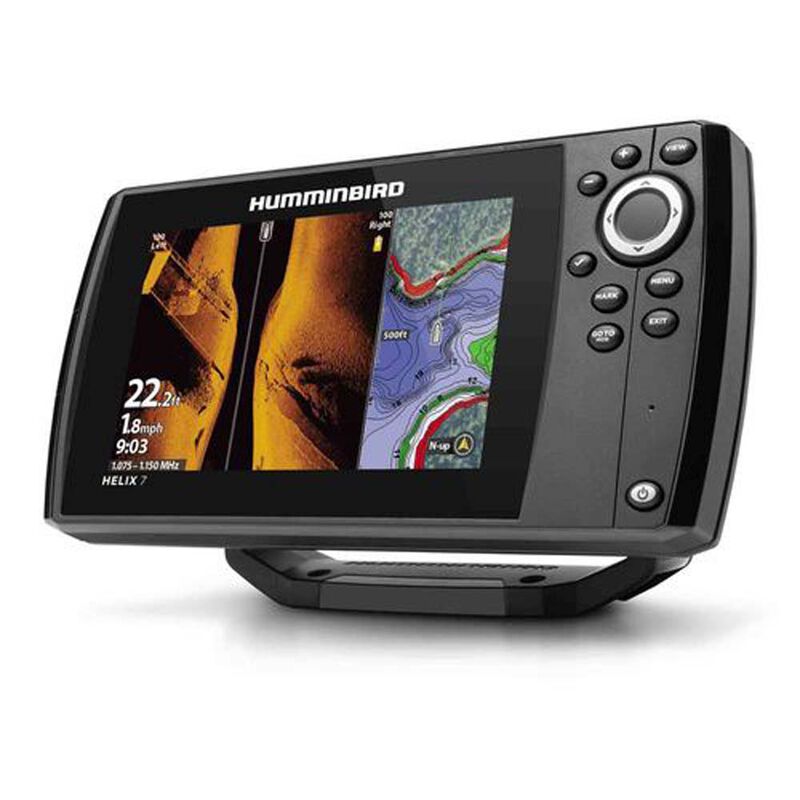 Combin&eacute; Sondeur Humminbird H&eacute;lix 7 G4 Chirp Mega SI avec Sonde TA et T&deg; - Sondeurs | Pacific P&ecirc;che