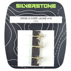 Mouche s&egrave;che silverstone grise &agrave; corp jaune h16 (x3) - S&egrave;ches | Pacific P&ecirc;che