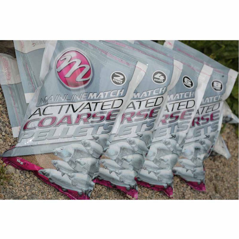 Pellets coup mainline match activated coarse pellets 1kg - Pellets | Pacific P&ecirc;che