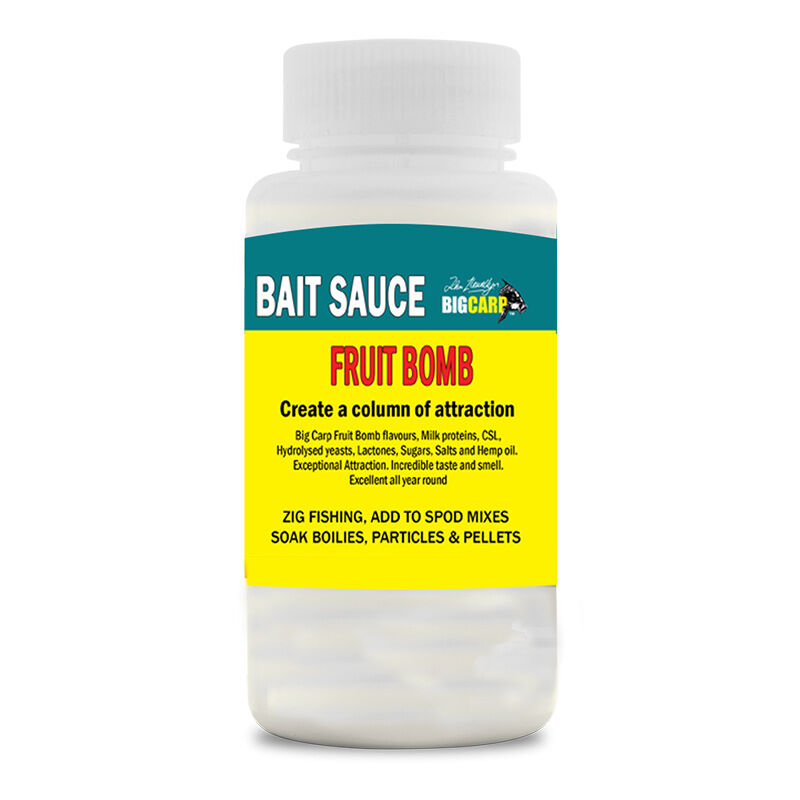 Bait Sauce Big Carp Fruit Bomb 500 ml - Boosters / dips | Pacific P&ecirc;che