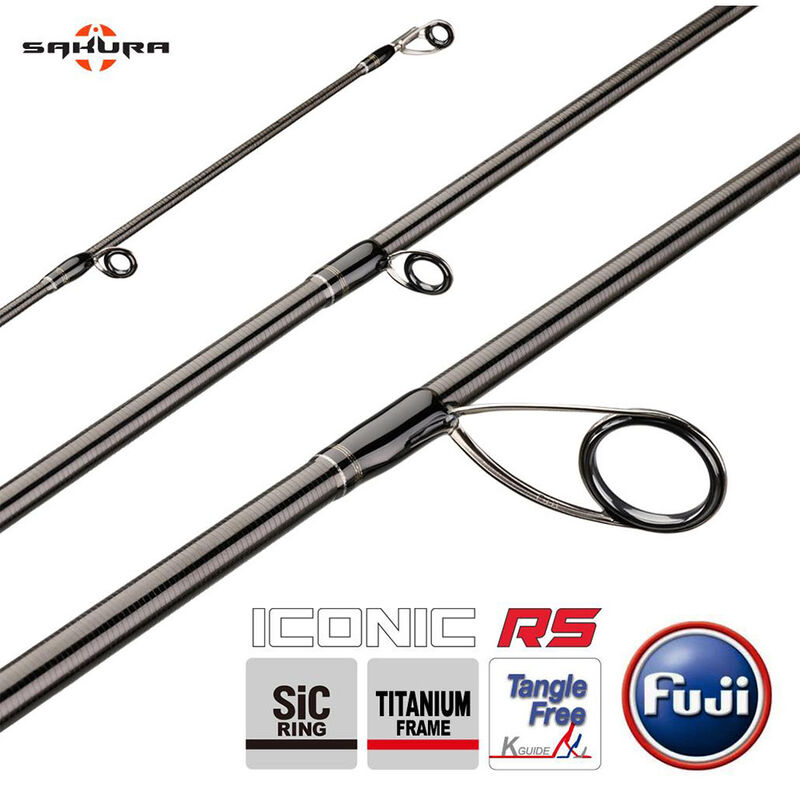 Canne Spinning Sakura Iconic RS Spinning ICRSS 682 ML Finesse Sensor 2.03m, 4-12g - Cannes Spinning | Pacific P&ecirc;che