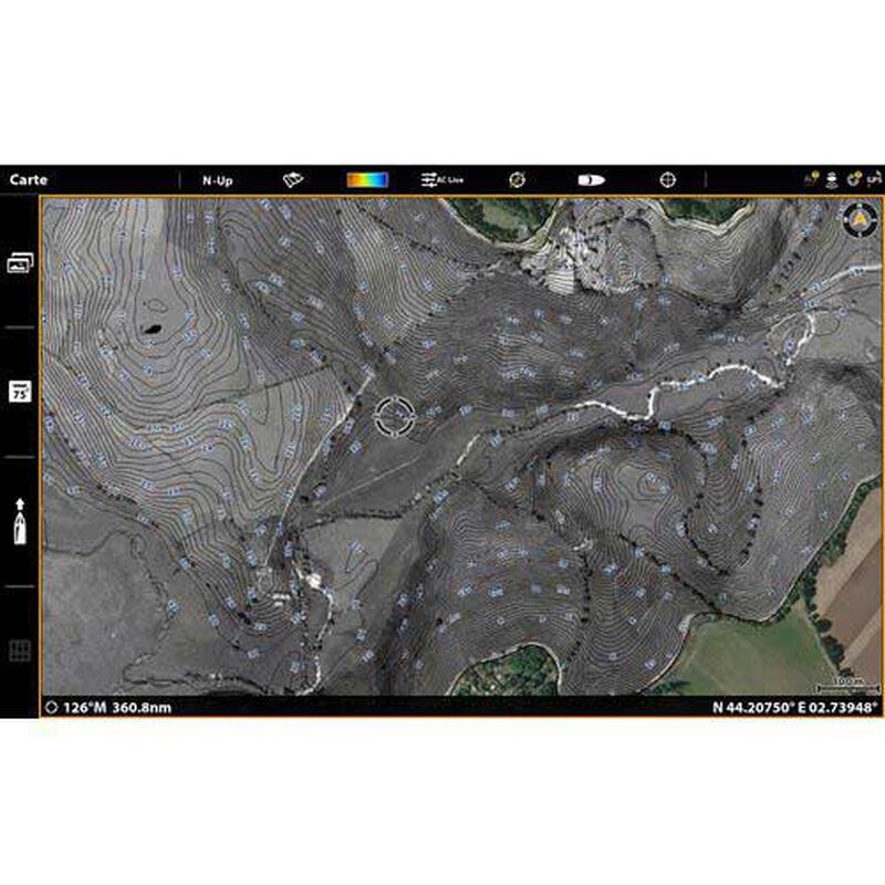Carte d&eacute;taill&eacute;e des principaux lacs fran&ccedil;ais humminbird - Sondeurs/Gps | Pacific P&ecirc;che