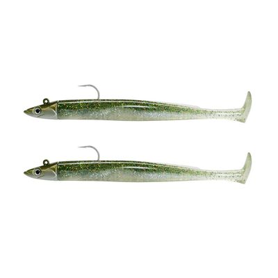 2 leurres souples Fiiish Double Combo crazy paddle Tail 15cm shore 10g - Leurres souples | Pacific P&ecirc;che