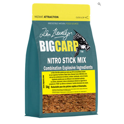 Nitro Stick Mix Big Carp 1Kg - Sticks Mix | Pacific P&ecirc;che