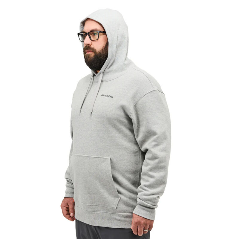 Sweatshirt Grundens G Trout Hoodie Ahtletic Heather - Sweatshirts | Pacific P&ecirc;che