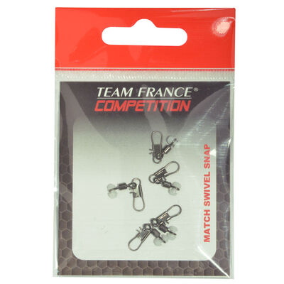 Emerillon agrafe coup team france match swivel snap - Emerillons , Agrafes et Perles | Pacific P&ecirc;che