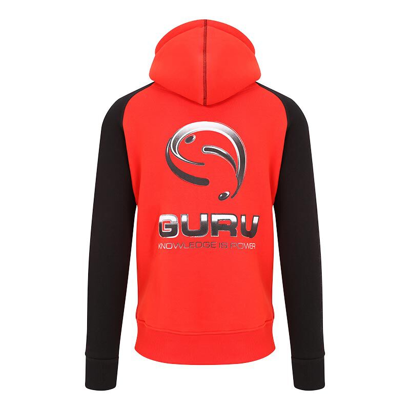 Sweat GURU HOODIE RED/BLACK - Sweatshirts | Pacific P&ecirc;che