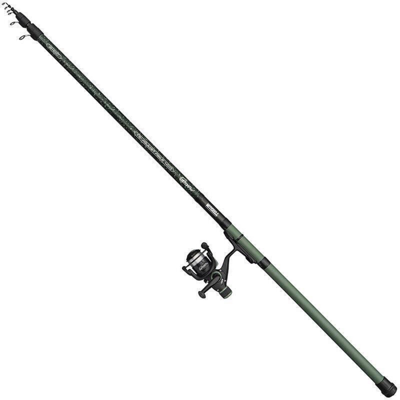 Ensemble Truite MITCHELL Catch Trout ADJ 4,00 m 2-10 g - Canne + moulinet | Pacific P&ecirc;che