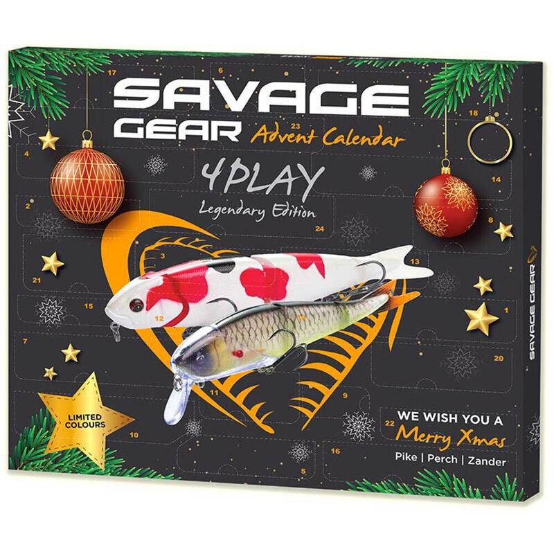 Calendrier Savage Gear 4 play Calendar - Poissons Nageurs | Pacific P&ecirc;che