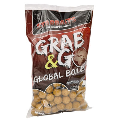 Bouillettes Starbaits GG Global Sweet Corn 20 mm - Denses | Pacific P&ecirc;che