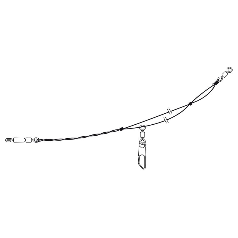 Montage Cresta Ready To Use Feedering Looped - Acc. de montage feeder | Pacific P&ecirc;che