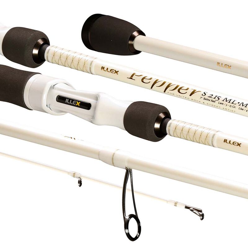 Canne Spinning Illex Pepper X5 Finesse 2.15m, 3-15g - Cannes Spinning | Pacific P&ecirc;che