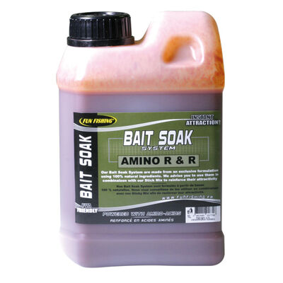 Booster carpe fun fishing bait soak system amino r 1l - Boosters / dips | Pacific P&ecirc;che