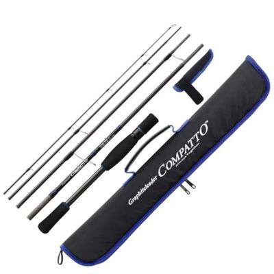 Canne Spinning Graphiteleader Compatto 7'0" L 2,14 m Max 10 g - Cannes Spinning | Pacific P&ecirc;che