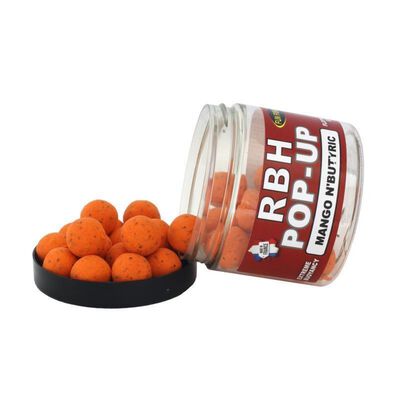 Pop-Ups FunFishing RBH Mango N'Butyric 15mm - Flottantes | Pacific P&ecirc;che