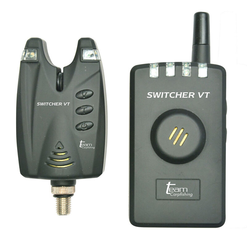 Coffret 4 d&eacute;tecteurs carpe team carpfishing switcher vt + centrale - Coffrets d&eacute;tecteurs | Pacific P&ecirc;che