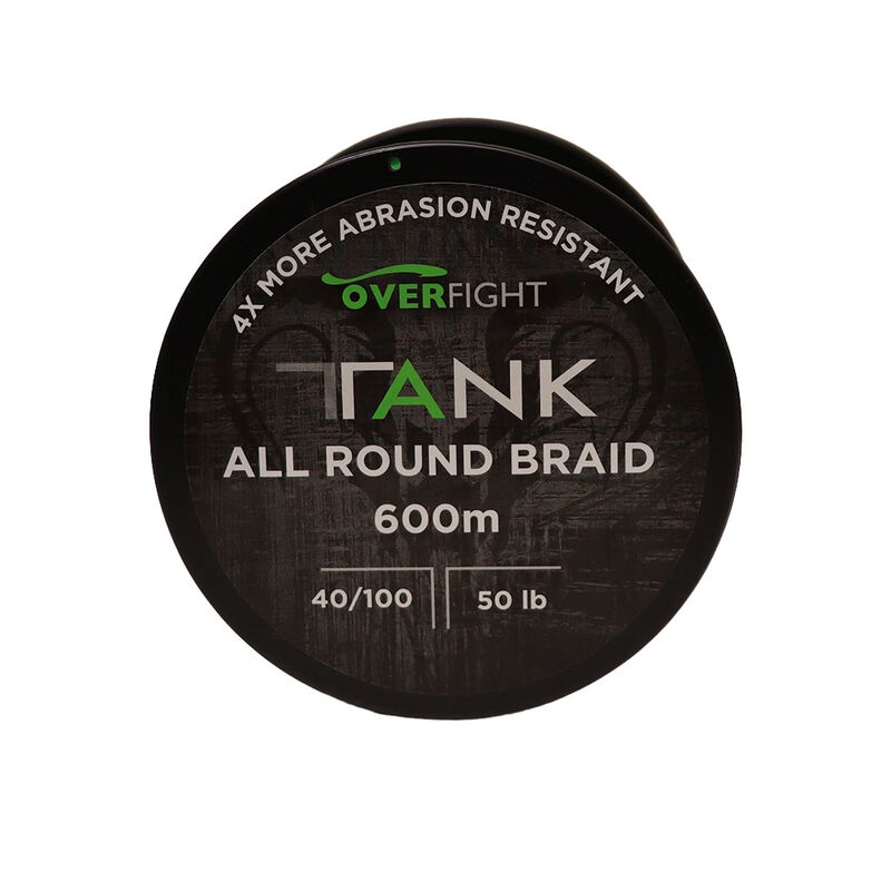Tresse Overfight Tank Allround Braid 600m - Tresses | Pacific P&ecirc;che