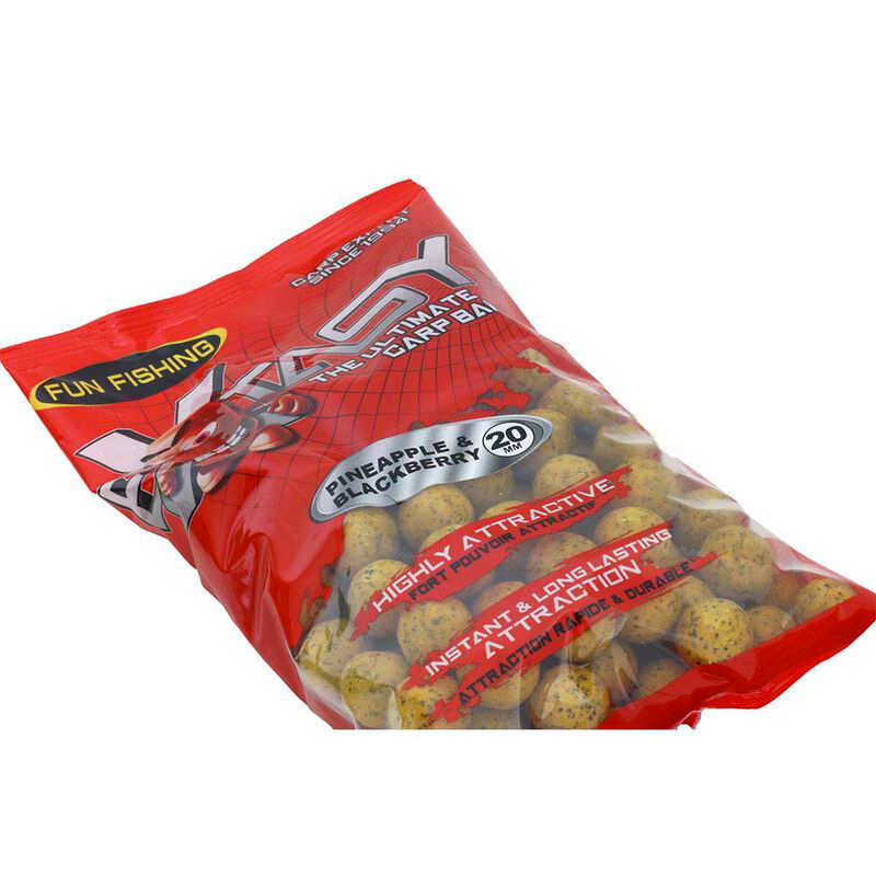 Bouillettes funfishing extasy Pineapple et Blackberry 800gr - Denses | Pacific P&ecirc;che