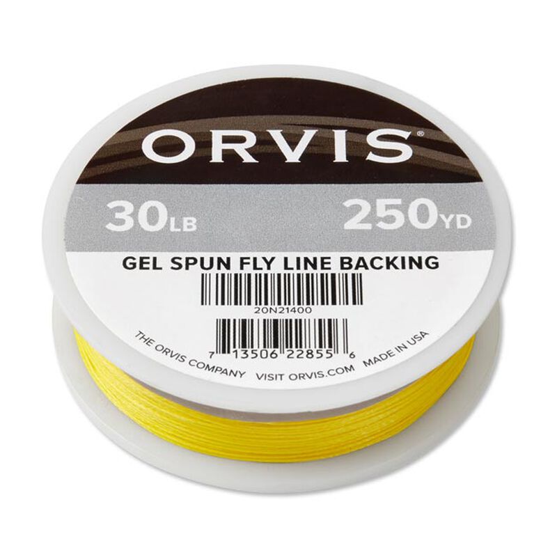 Soie Orvis Baking Gel Spun Yellow 30 Lb 900 m - Backings | Pacific P&ecirc;che