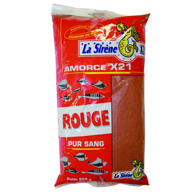 Amorce La Sirene X21 Rouge GM - Amorces | Pacific P&ecirc;che