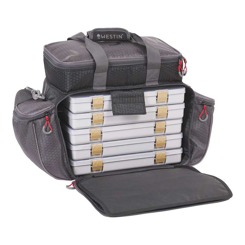 Sac Carnassier WESTIN W4 Master Lure Bag Titanium black - Sacs | Pacific P&ecirc;che