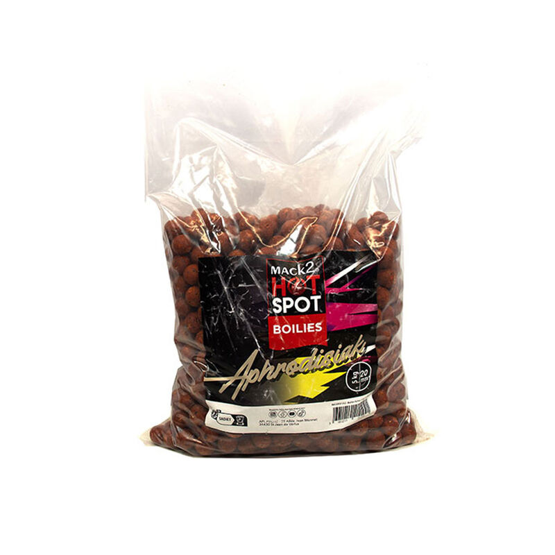 Bouillettes Mack2 Aphrodisiak 5kg - Denses | Pacific P&ecirc;che