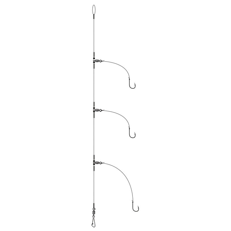 Bas de ligne flashmer pro line 3 hame&ccedil;ons - Bas de Lignes / Lignes Mont&eacute;es | Pacific P&ecirc;che