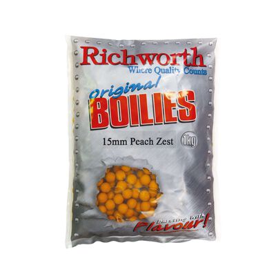Bouillettes Richworth Peach Zest 5kg - Denses | Pacific P&ecirc;che
