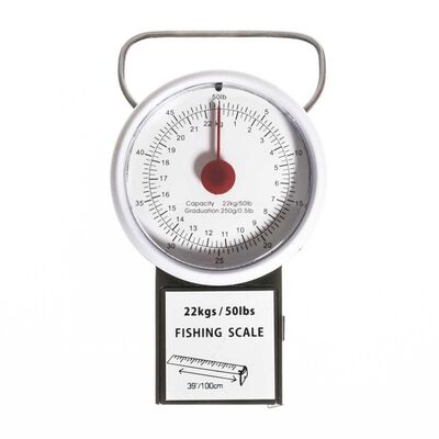 Peson avec m&egrave;tre int&eacute;gr&eacute; redfish 22kg - Pesons | Pacific P&ecirc;che