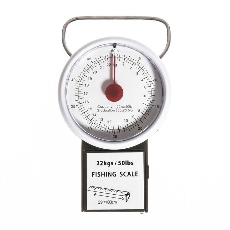 Peson avec m&egrave;tre int&eacute;gr&eacute; redfish 22kg - Pesons | Pacific P&ecirc;che