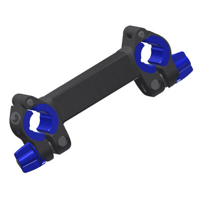 Barre de liaison coup garbolino multigrip open d25-d36 150mm - Supports Droits | Pacific P&ecirc;che